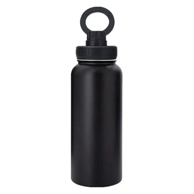 1000ml Insulated Water Bottle With Magnetic Phone Mount